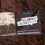 Fahnenprojekt »Die Grenze überwunden«, Groningen, 2010